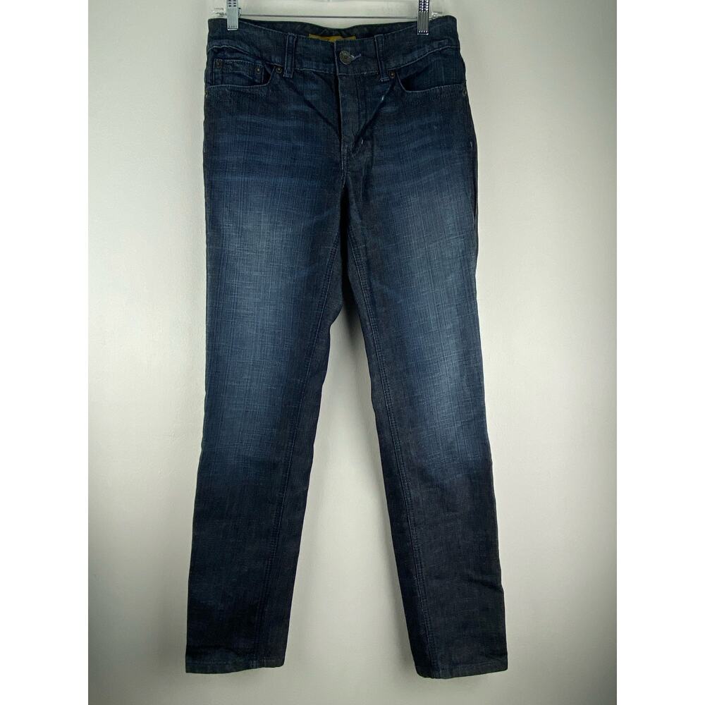 Seven For All Mankind Jeans Womens Slim Straight Leg Dark Wash Size 30x29 (1143)